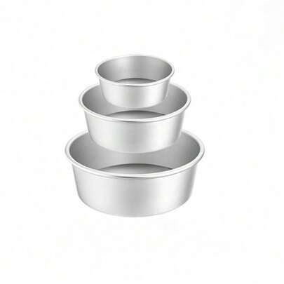 可拆卸底部圓形烤盤，鋁質蛋糕盤，乳酪蛋糕盤，蛋糕配件