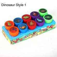 Conjunto De Sellos Para Niños De 10 Piezas, Sello Autoentintado, Juguete Educativo Para Manualidades, Álbum De Recortes, Decoración Y Regalo