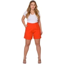 Scaraboto Women Shorts - Đỏ - Xem 5