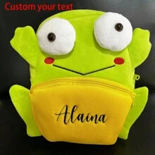 Personalized Embroidered Animal Backpack For Boys And Girls, Personalized Gift, Custom Name Backpack - Clear - View 1