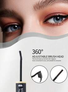 1支黑色睫毛胶水和透明密封剂二合一，DIY睫毛嫁接胶水6毫升，单根睫毛胶水，适用于簇状睫毛嫁接，强力定型，持久48-72小时，不含乳胶，防水，速干且不刺激皮肤，适合居家个人美睫用品 - 黑色 - 查看 5