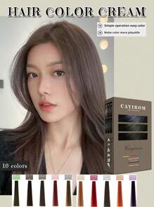 Cayirom 未漂白染发蜡，快速吸收，有效遮盖白发，夏季畅销染发套装（含染发工具），有机中性植物萃取染发膏，适合所有发质，2024 天然植物基无刺激染发膏，适合居家染发和沙龙使用 - 彩色 - 查看 17