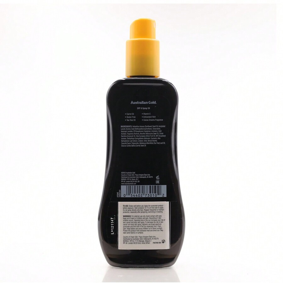 Australian Gold SPF6 HYDRATING SPRAY OIL SUNSCREEN SHEIN UK