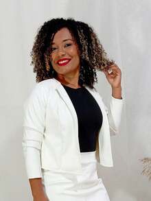 Women Coats - trắng - Xem 2