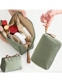 Necessaire pequena, Nécessaire pequena, Bolsa de Cosméticos Miniatura Portátil para Mulheres e Meninas, Bolsas, Bolsas de Armazenamento Femininas, Nécessaires de Maquiagem para Meninas, Bolsas de Armazenamento para Viagem, Bolsas Pequenas, Múltiplas Cores Disponíveis, Nécessaire de Maquiagem para Viagem Feminina, Nova Nécessaire de Maquiagem para Viagem Feminina, Nécessaire de Maquiagem Portátil e Impermeável para Viagem - Multicolorido - Visão 4
