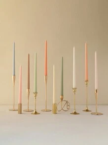 4 cái/bộ (30cm) Một hộp 4 bộ nến trụ dài 30cm cho mùa cưới, nến trụ dài Châu Âu cho tiệc cưới, nến sáp đậu nành không khói, nến trang trí bàn, thích hợp để trang trí nhà cửa, trang trí nhà cửa, nến trụ dài trang trí bàn - Nhiều màu - Xem 7