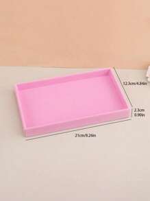 Pink Jewelry Display Tray - Spacious Ring Earring Organizer, Velvet Jewelry Tray - Stackable Drawer Storage Box For Rings & Earrings, Innovative And Creative Storage Solution For Rings, Earrings, Bracelets, Necklaces & Brooches. Soft & Space Saving, Premium Storage Solution, Desk Drawer Organizer, Elegant Organizer Bathroom Vanity Must-Have, Jewelry And Decor - Multicolor - View 10