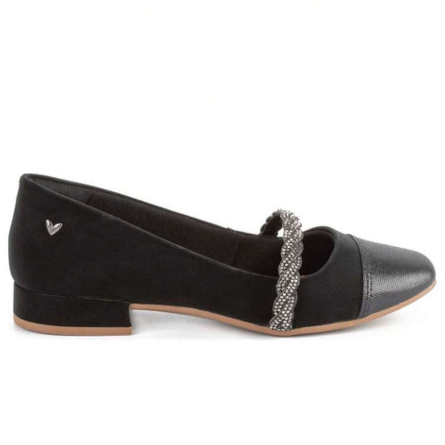 Women Flats - 黑色 - 查看 1