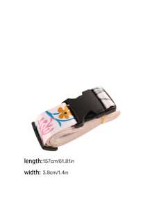 1条可调节密码锁旅行行李带，行李安全锁，防盗行李带，捆绑带，适用于旅行、航班、商务出行，可用于手提包、行李箱、背包、旅行包、学习用品等。 - 彩色 - 查看 6