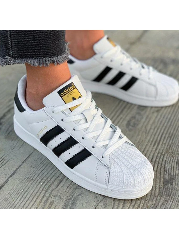Womens Superstar, Low-Top Shell Toe, New Casual Shoes For Women | SHEIN USA
