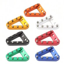 PowerMotor 適用於KTM SX SXF XC XCF XCW EXC EXCF 125 150 250 300 350 400 450 500越野摩托車配件 - 摩托車後制動踏板踏板尖端 - 均碼 - 查看 1