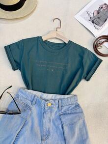 Women T-Shirts - 綠色 - 查看 2