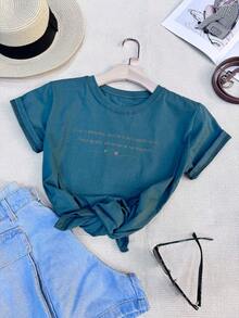 Women T-Shirts - 綠色 - 查看 3