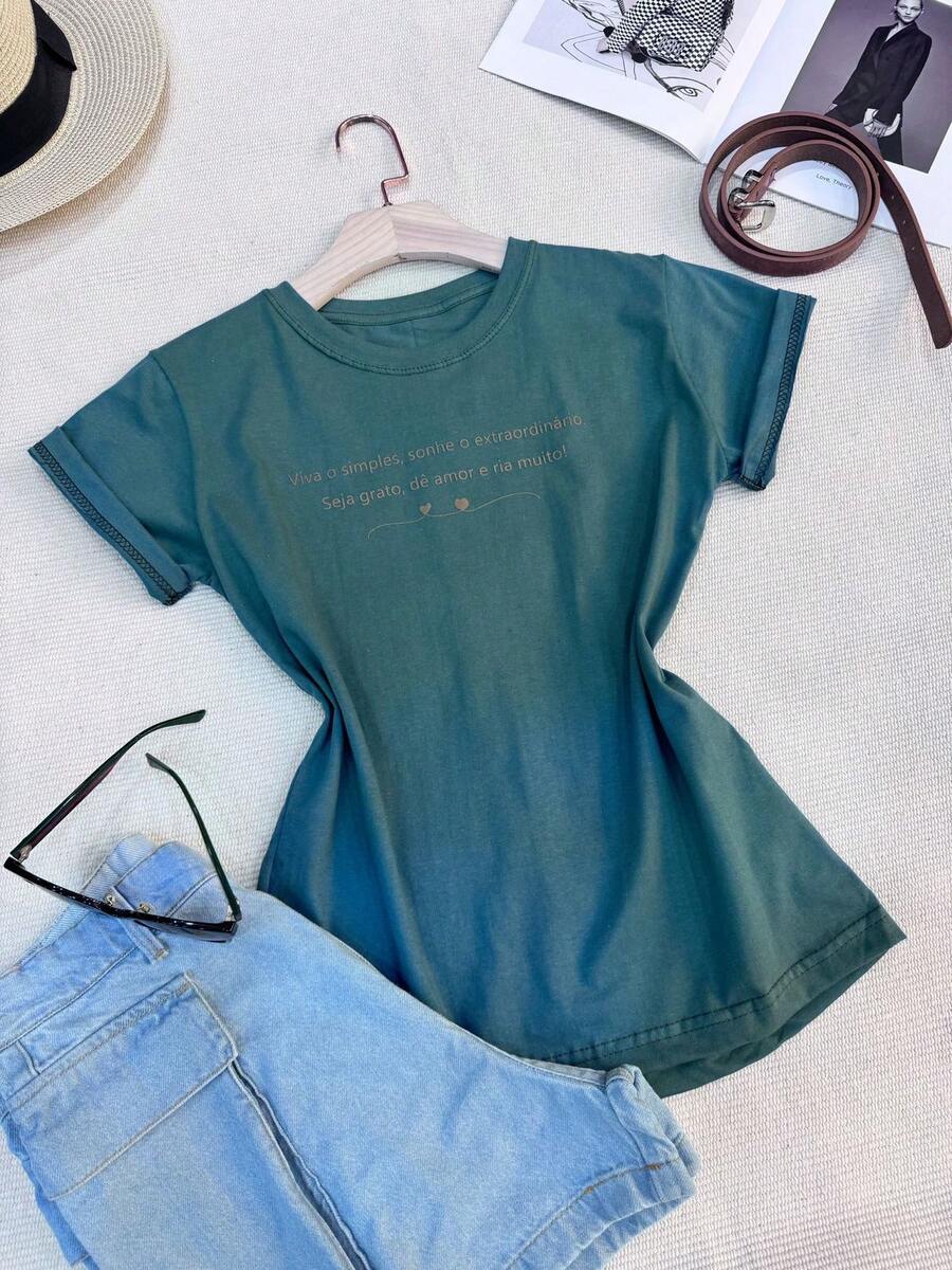 Women T-Shirts - 綠色 - 查看 1