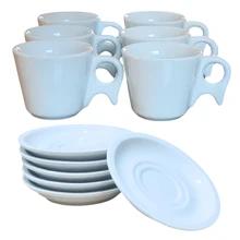 茶杯 - 白色 - 查看 1