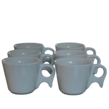 茶杯 - 白色 - 查看 6