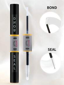 1 件睫毛胶水和密封 6ml，单支假睫毛胶水和密封超级造型 DIY 睫毛延长套件可保持 48-72 小时防水睫毛胶水延长套件，防水，无刺激性，非乳胶，适用于敏感睫毛胶水（干燥后白色变透明）睫毛胶水，睫毛胶水 - 白色 - 查看 11