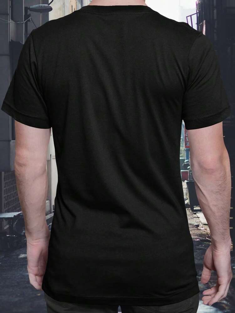 Men Shirts - Black - View 2