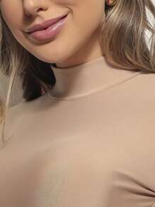 Women Tank Tops & Camis - 黑色/米色 - 查看 10