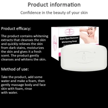 Skin Whitening Skin Whitening Soap for Underarms Knees Knees and sensitive Areas with Collagen Moisturising Soap Lightening Soap Whitening Collagen Stain Remover White 1 Piece Whitening Cream Underarms Body Lightening Knees Knees Elbows Body Parts - Blanco - Ver 9