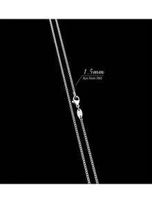 Men'S Necklace Sets - 銀色 - 查看 6