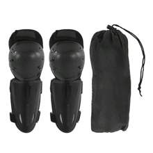 Rodilleras Y Coderas Protectoras Articuladas para Motocicleta, Bicicleta, Protectores para Motociclista Bicicleta, Protección de Rodilla ​ Motociclismo, Rodilleras para Motocross Carreras, Ciclismo. - Negro 3 - Ver 5