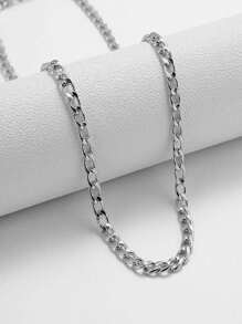 Women Necklace Sets - 銀色 - 查看 3