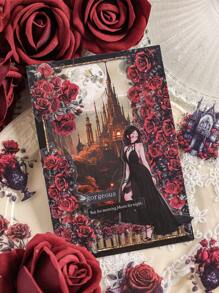 30 CÁI Chủ Đề Vườn Lãng Mạn Trang Viên Hoa Và Cây Thiết Kế DIY Handmade Nhật Ký Nhãn Dán Trang Trí Hoa Dream Series Nhãn Dán Chống Thấm Nước PET Thích Hợp Cho Sổ Lưu Niệm Làm Thiệp Nhật Ký Học Sinh Giáo Viên Cắt Dán Đồ Dùng Nghệ Thuật - Nhiều màu - Xem 10