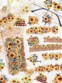 30 CÁI Chủ Đề Vườn Lãng Mạn Trang Viên Hoa Và Cây Thiết Kế DIY Handmade Nhật Ký Nhãn Dán Trang Trí Hoa Dream Series Nhãn Dán Chống Thấm Nước PET Thích Hợp Cho Sổ Lưu Niệm Làm Thiệp Nhật Ký Học Sinh Giáo Viên Cắt Dán Đồ Dùng Nghệ Thuật - Nhiều màu - Xem 1