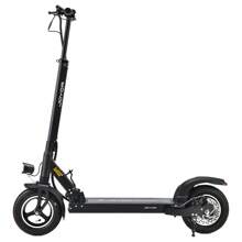 JOYOR K4 Electric Scooter, 500W Motor, 48V 10.4Ah Battery, 10 Inch Tire, Max Speed 35km/H, Range 30-40km, Max Load 120kg, Double Shock Absorption, Mechanical Disc Brakes, Scooter Electric Travel - 黑色 - 查看 2