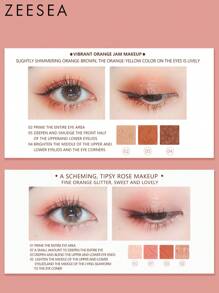 Zeesea 9-Color Eyeshadow Palette - Easy To Apply And Blend, Long-Lasting Eyeshadow Palette - 12. Rose Garden - View 7