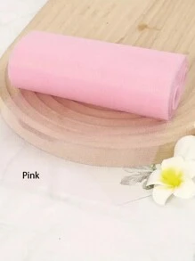 1入組蕾絲捲，6吋*25碼蕾絲捲，蕾絲絲帶適用於DIY芭蕾舞裙、嬰兒派對裝飾、婚禮背景、手工藝品、生日派對用品 - 彩色 - 查看 16