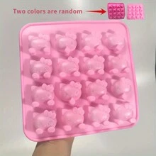 Cinnamon Dog,   Licensed 4-Cavity Silicone Baking Mold For Cakes, Chocolates, And Decorations - Food Contact Safe, Flexible DIY Bakeware For Commercial And Home Use - Multicolor - View 7