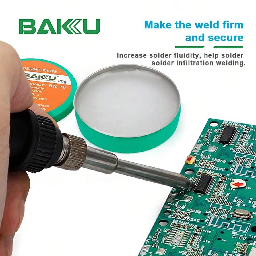 BAKU 10 Solder Flux, Flux For Soldering, Rosin Soldering Flux Paste for