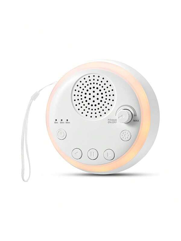 1PC White Noise Machine, Portable Sound Machine , Sleep Sound Machine with 16 Soothing Sounds, Hatch Sound Machine with Night Light