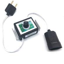 Dimmer regulador de velocidade para esmerilhadeiras lixadeiras dimer (controlador velocidade) até 1000W politriz G650W 720W 820W 920W potenciometro de RPM Bivolt 110V e 220V - Entrada do Brasil (127V) - Visão 1