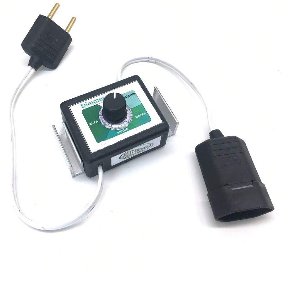 Dimmer regulador de velocidade para esmerilhadeiras lixadeiras dimer (controlador velocidade) até 1000W politriz G650W 720W 820W 920W potenciometro de RPM Bivolt 110V e 220V - Entrada do Brasil (127V) - Visão 1