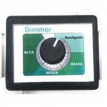 Dimmer regulador de velocidade para esmerilhadeiras lixadeiras dimer (controlador velocidade) até 1000W politriz G650W 720W 820W 920W potenciometro de RPM Bivolt 110V e 220V - Entrada do Brasil (127V) - Visão 4