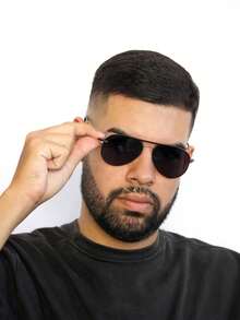 Men Glasses Accessories - 銀色 - 查看 2
