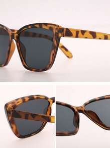 1 قطعة نظارات نمر كلاسيكية على شكل عين قطة أنيقة للنساء لارتدائها في الخارج، قيادة السيارة، عيد الحب، حفلات الشاطئ، ملابس، إكسسوارات الشاطئ للنساء، نظارات شمسية، أساسيات الملابس النسائية للخريف والشتاء، ملابس رسمية كاجوال، هدايا للصيف والأجازات الشاطئية، الخارج، السفر