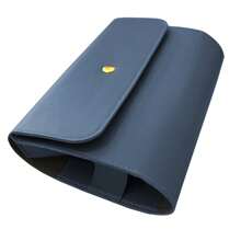 Capa Case Estojo para Mouse e Carregador Azul Oceano material escolar material escola papelaria - Azul Oceano - Visão 1