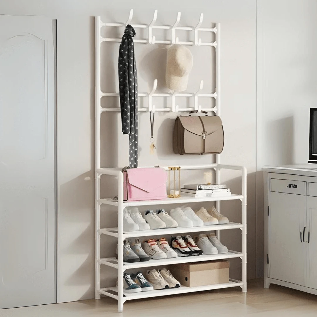 Closet Racks - White - View 1