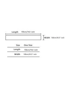 1 件时尚纯色轻质亚麻头巾，柔软舒适，适合冬季秋季日常穿着和装饰 - 彩色 - 查看 10