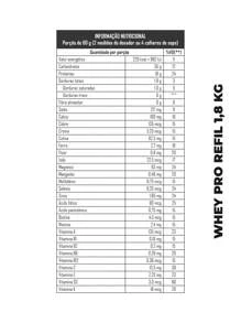 BODY NUTRY SUPLEMENTOS Whey Protein Pro, Body Nutry, refil 1,8 kg - Descubra o poder da proteína com o Whey Pro Body Nutry a escolha ideal para quem busca desempenho máximo e resultados surpreendentes na academia.