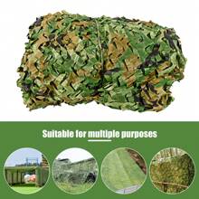 YUNRUX Camouflage Net - 4x6m Sun - Privacy Screen For Garden, Camping And Outdoor Activities | Perfect For Hunting, Parties, Bars And Decoration - 綠色 - 查看 1