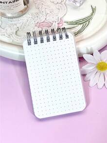 80 Sheets/Notebook B5 High School Students' Simple Coil Notebook Portable English Learning Notebook - Multicolor - View 16