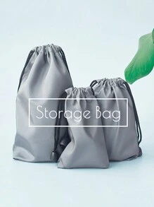 1/2/3 Túi Bảo Quản Mềm Màu Trơn Cho Sạc Dự Phòng USB Bộ Sạc Túi Mềm Dành Cho Pin Ngoài Powerbank Gậy Chụp Hình Di Động Tai Nghe Ngân Hàng Điện Túi Lưu Trữ Ổ Cứng USB Để Đi Du Lịch Đi Ra Ngoài - Màu xám đen - Xem 1