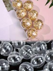 10Pcs Transparent Chocolate Packaging Box Diy Bouquet Packaging Chocolate Cup Flower Tray, Suitable For Flower Packaging, Candy Storage, Chocolate Storage, Gift Box Packaging - Multicolor - View 8