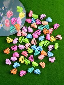 30入組討人喜愛的Dopamine Y2K迷你小髮夾，適用於女性和女孩日常佩戴，校園和閒暇裝飾，送給朋友的禮物 - 彩色 - 查看 4