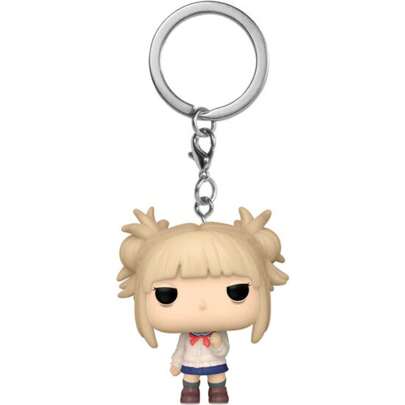 Funko My Hero Academia POCKET POP MY HERO ACADEMY HIMIKO TOGA SLEUTELHANGER - Officieel gelicentieerde sleutelhanger - Exclusief ontwerp - Duurzaam en bestendig - Perfect cadeau - Licht en compact